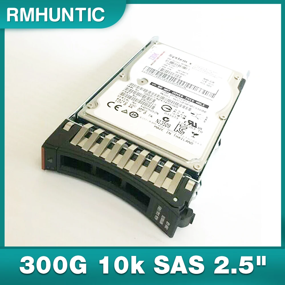 HDD For IBM Hard Disk X3650 M3 M4 X3850X5 90Y8877 90Y8878 300G 10k SAS 2.5