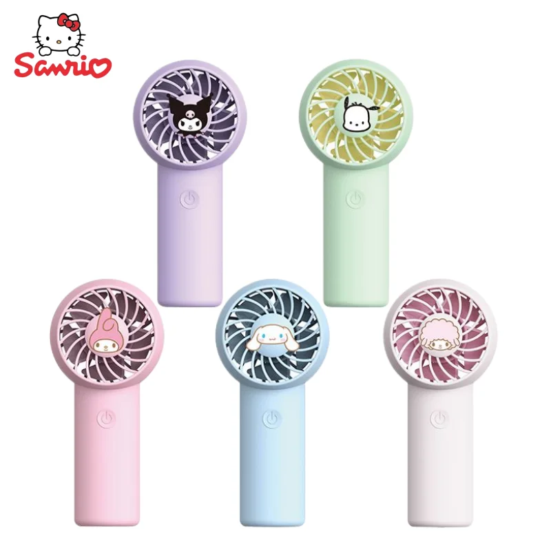 

Kuromi My Melody Cinnamoroll понравился Sanrio аниме периферийный милый мультяшный Ручной Веер креативный мини-веер подарок оптовая продажа