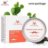 1pc meiyanqiong mens plant dense tough beard care cream moisturizing smooth promote growth lubrication cream beard care cream