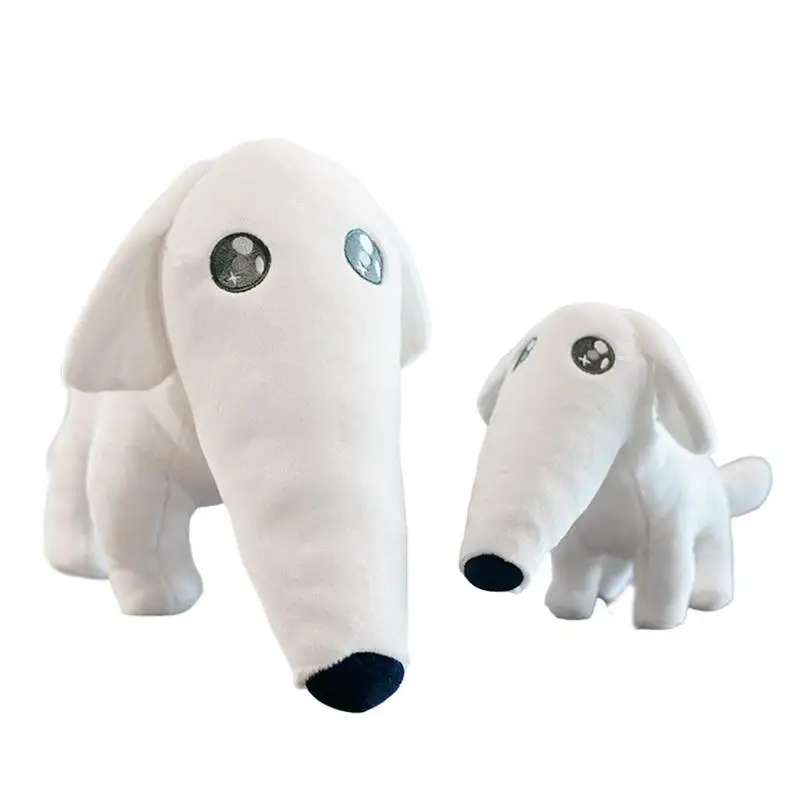 

1 Pc Borzoi Dog Stuffed Plush Lovely Long-Nosed Animal Pillow Doll Toys Adults Children Birthday Christmas Exquisite Gifts