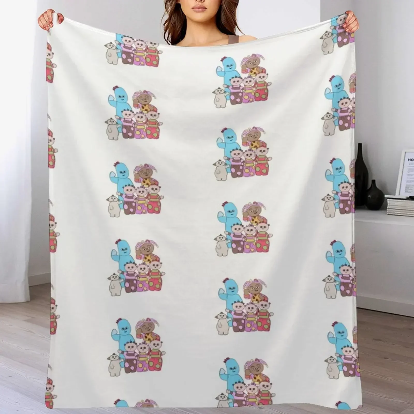 Iggle piggle upsy daisy Makka Pakka плед теплое для зимы диван-кровать модные одеяла диванов