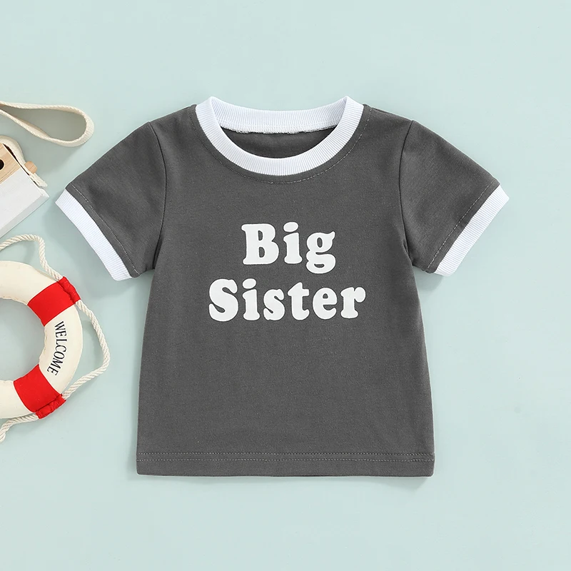 

Женская футболка с коротким рукавом и буквенным принтом, с круглым вырезом