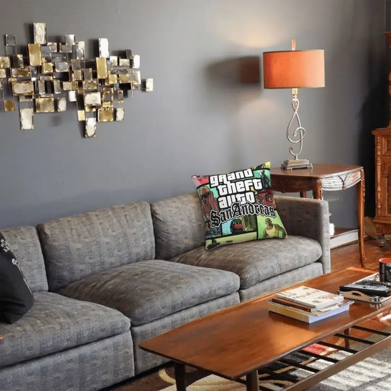 Скандинавская подушка для видеоигр украшение гостиной