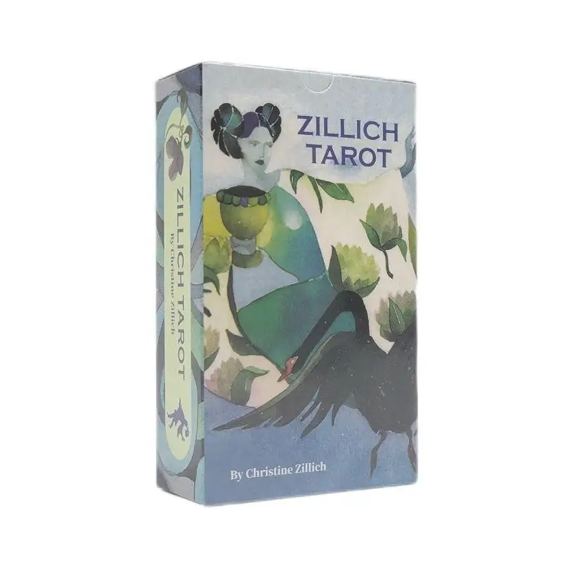 

12x7 см карты Таро циллин с бумажным руководством, новинка 2023, искусственная игра, современный Таро ведьмы, приспособления для колдуна, принадлежности для алтаря