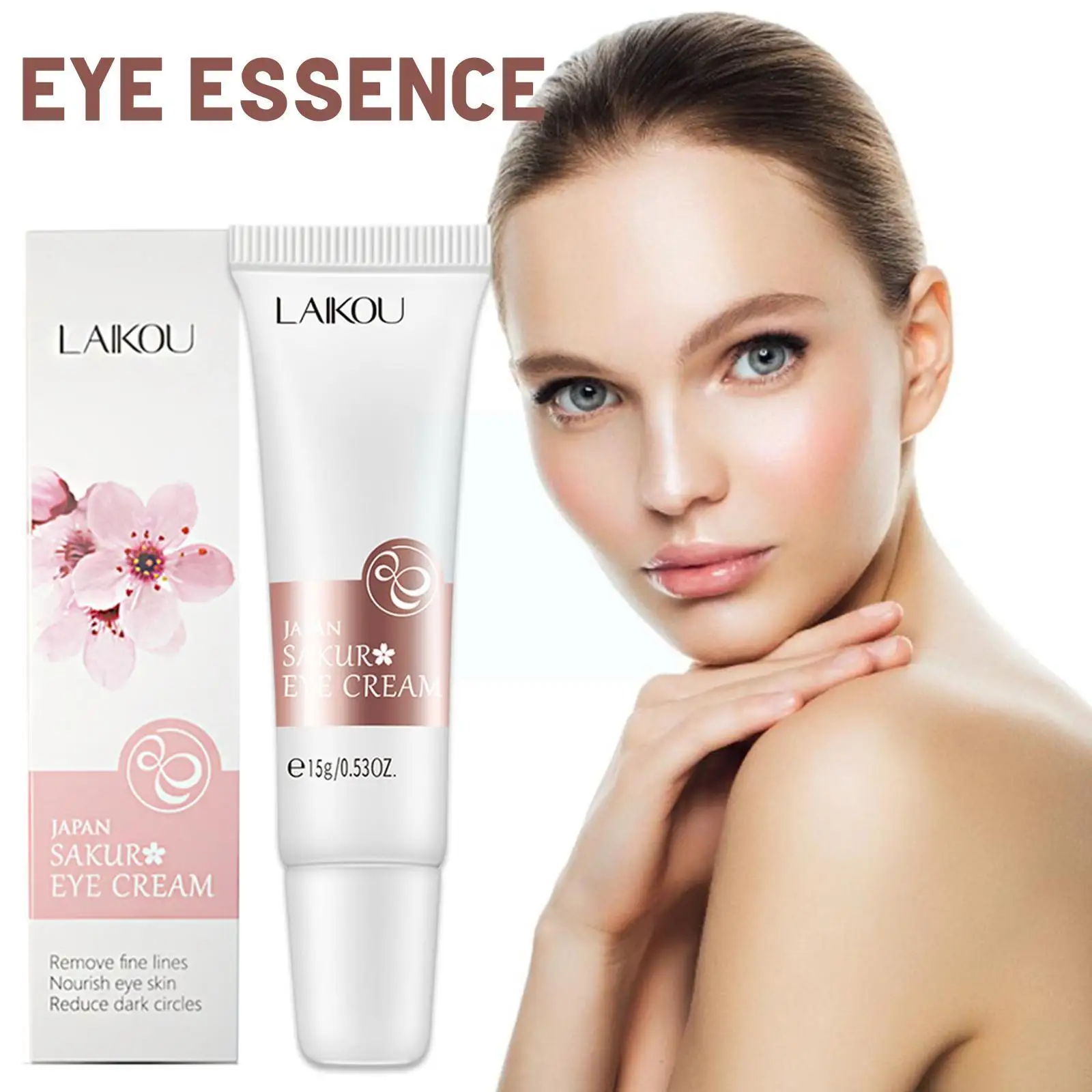 

Eye Essence Cream Serum Anti-Wrinkle Remove Dark Lines Serum Circle Fine Anti-Aging Anti Bags Eye Firming Puffiness E6P4