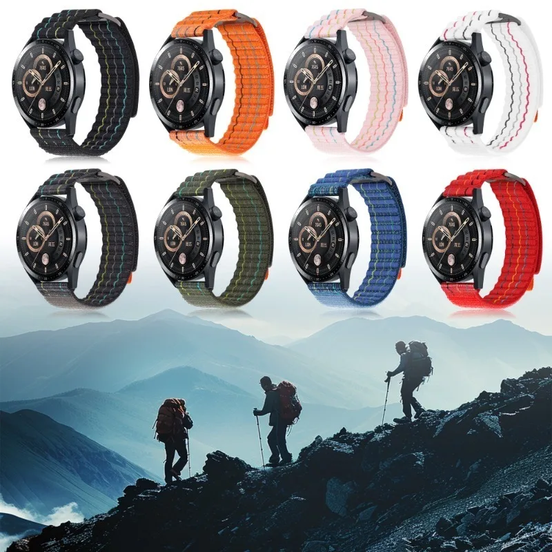 Фото Нейлоновый ремешок для часов 20 мм 22 мм для Garmin Venu 4 3 2 SQ, ремешок для forerunner 570/255/265/165/245, браслет Vivoactive 4 5 6, ремешок для часов №4