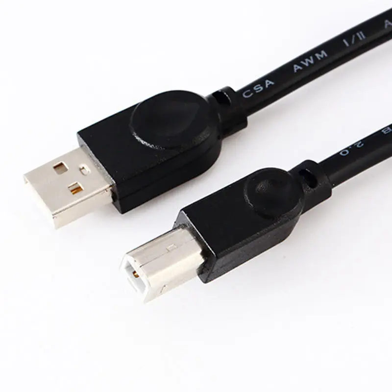 

1PC USB Printer Cable USB Type B Male to A Male USB 3.0 2.0 Cable for Canon Epson HP ZJiang Label Printer DAC USB Printer