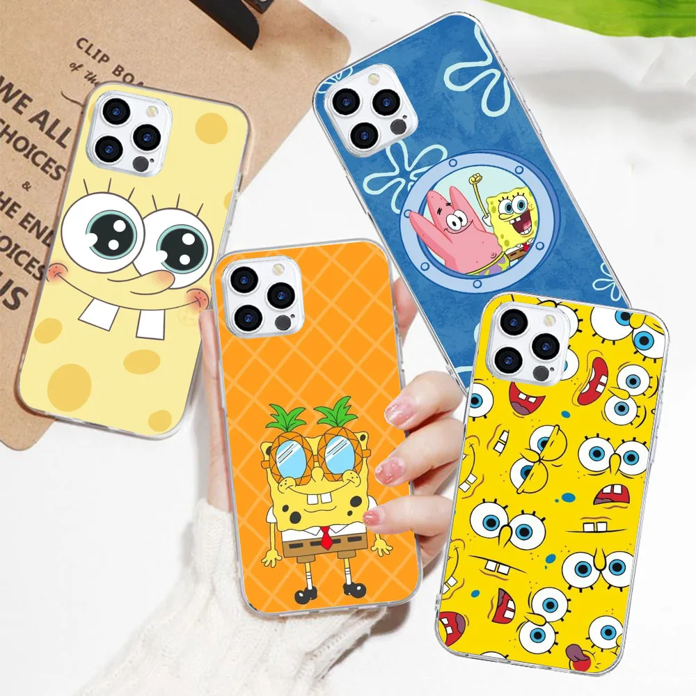 Фото UR-12 Силиконовый чехол с рисунком N-SpongeBob для LG K9 Q52 K52 K62 K42 K12 Q60 K50 V40 V50 V60 K92 K51S Stylo 6 VELVET Prime Max №2