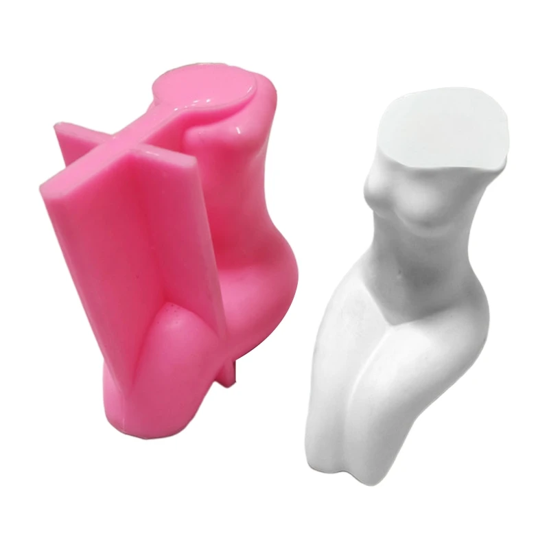 

3D Женская силиконовая форма для тела, эпоксидная смола, сделай сам, украшение для мыла, полимерная глина, домашние украшения