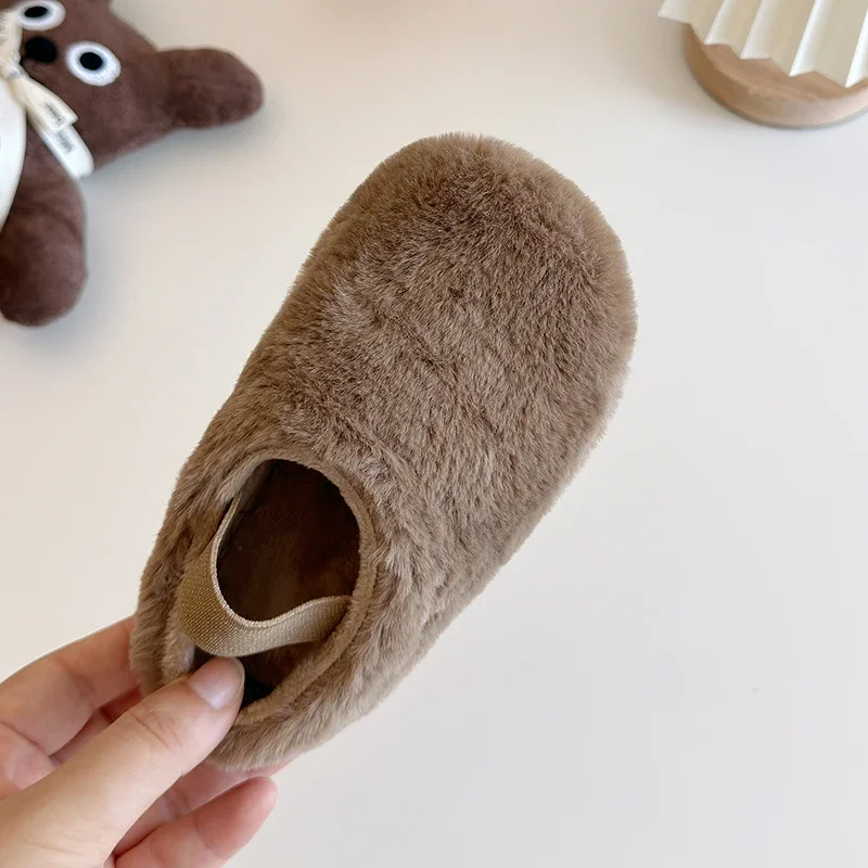Теплые сабо из овчины с птицами для девочек брендовые дизайнерские тапочки-мулы
