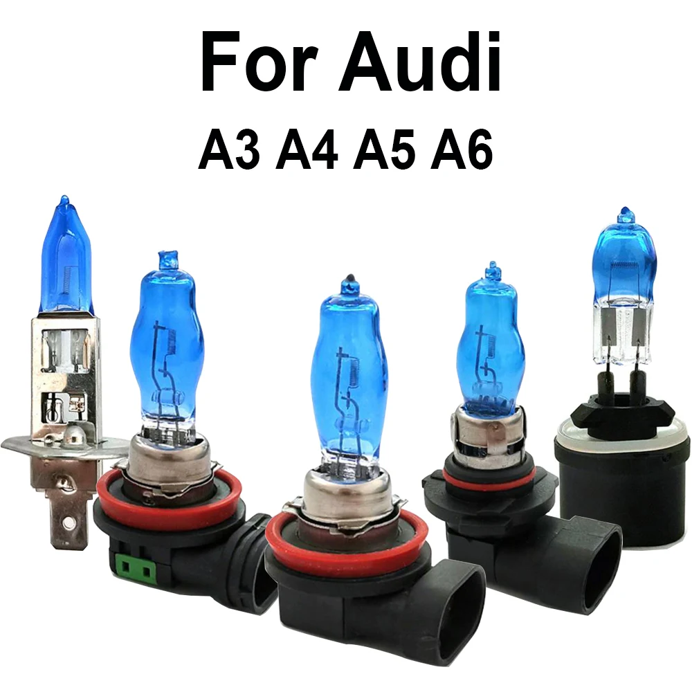 

Car Fog Lights Halogen Bulb H7 H4 9005 9006 H1 H3 H11 H8 880 For Audi A3 A4 B5 B6 B7 B8 A5 A6 Auto Headlight Canbus