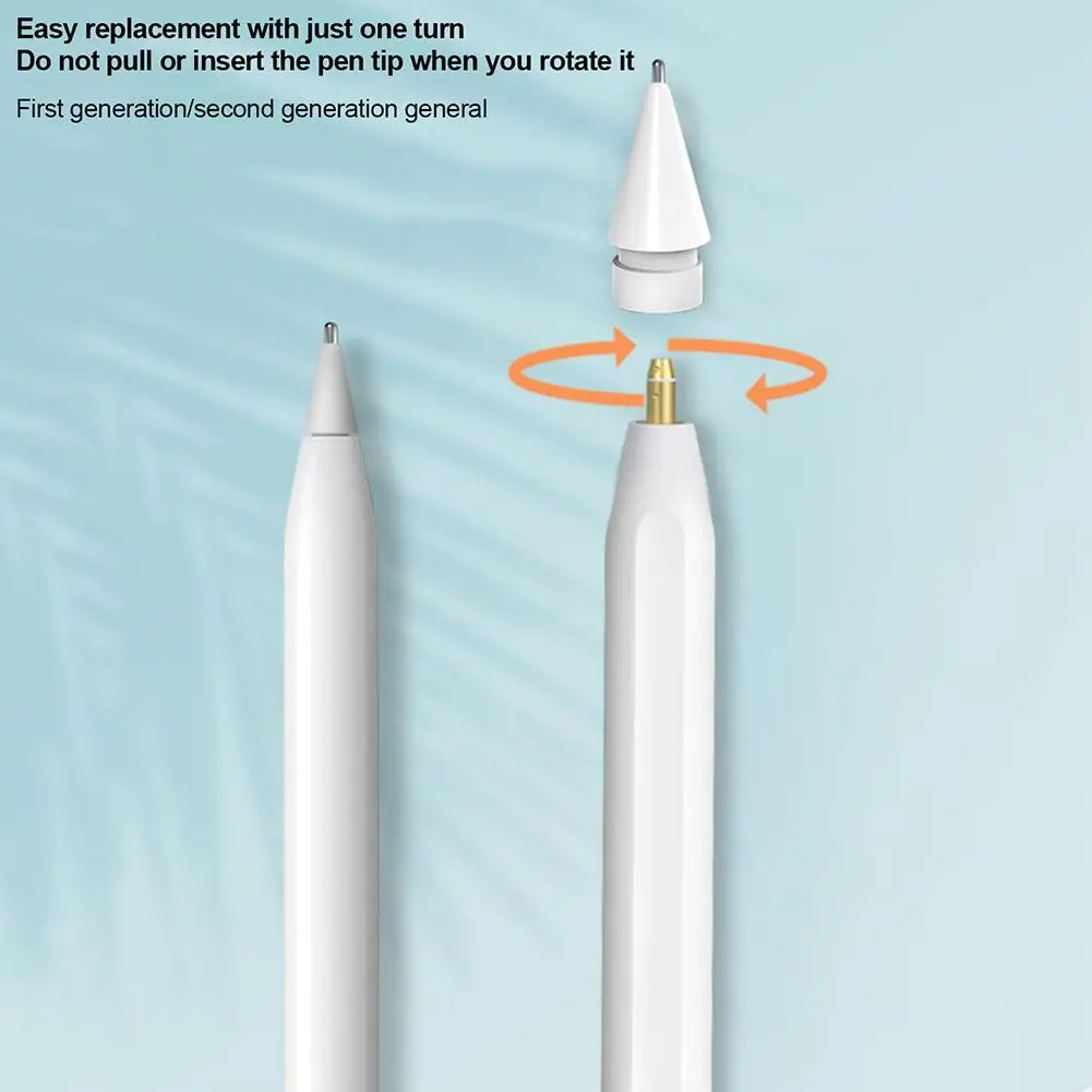 

Metal Nib Compatible For Ipad Nib Sleeve 3.0/3.5/4.0 Needle Tube Pencil Nib Compatible For 1st 2nd Generation Replacement