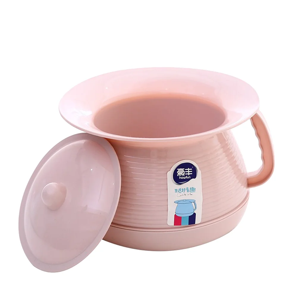 

Chamber Pot Bedpan Kids Bottle Bucket Pot with Lids for Emergency Camping Park Beach Travel Car Home