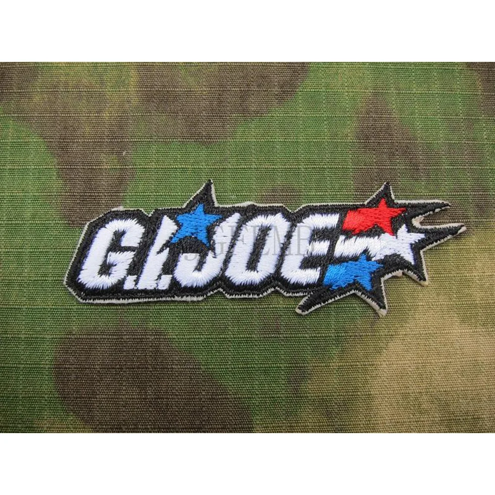 

G.I.JOE Logo Tactical military morale Embroidered Patch B2531
