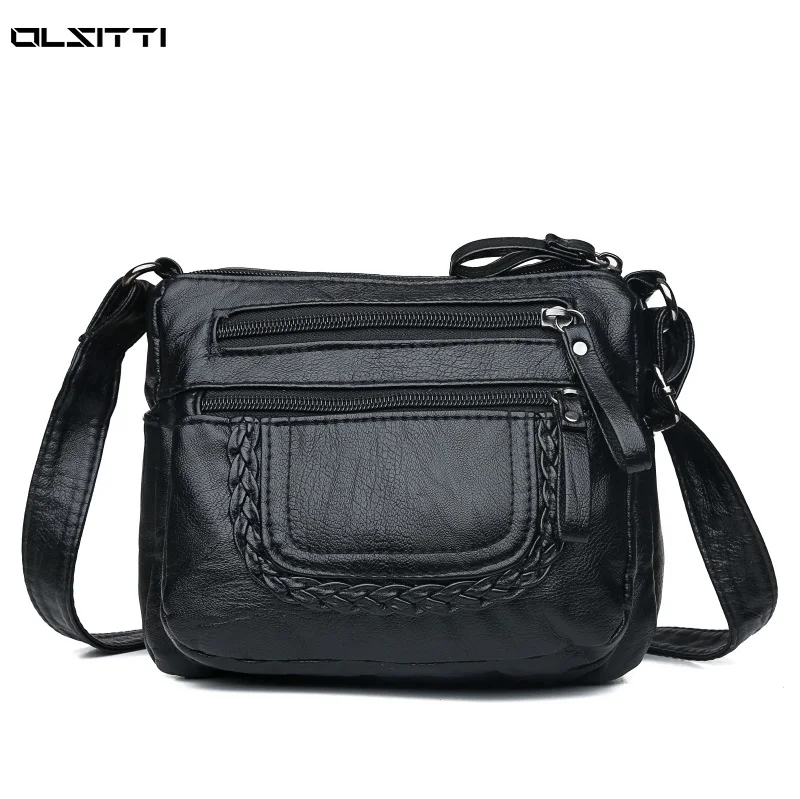 

Сумка на плечо женская из мягкой кожи, 2021