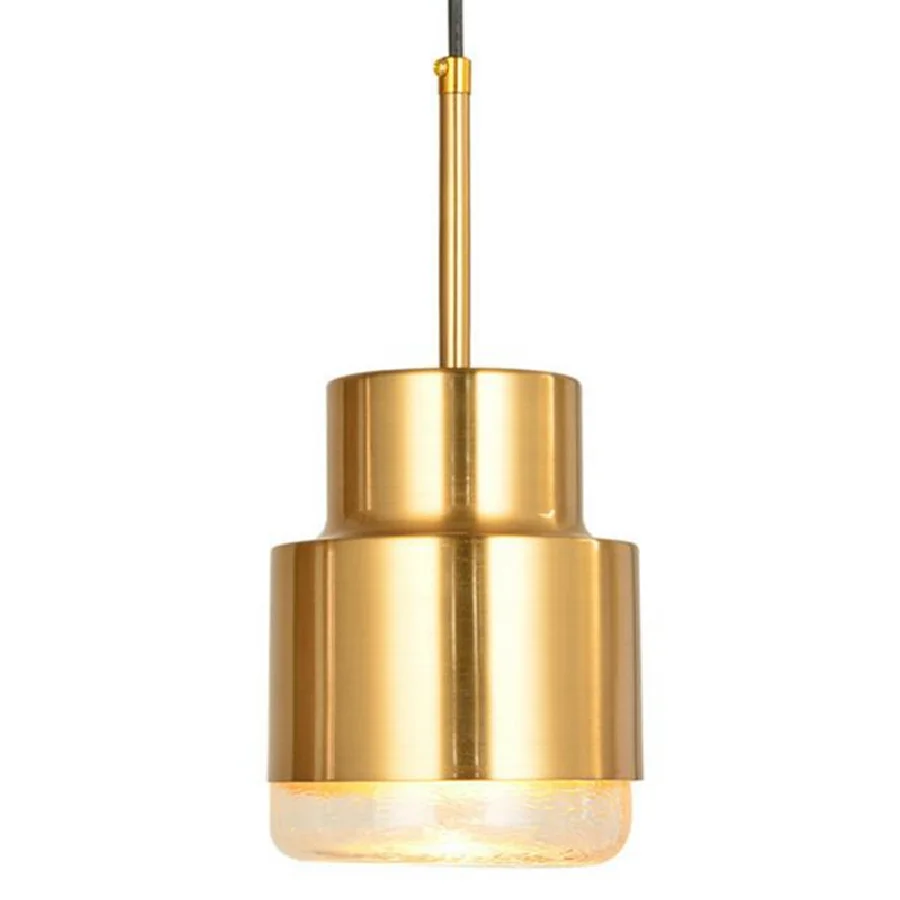 

LukLoy LED Nordic Copper Light Retro Pendant Light Dining Kitchen Hanging Lamp Retro Ceiling Kitchen Island Light Bedside Lamp