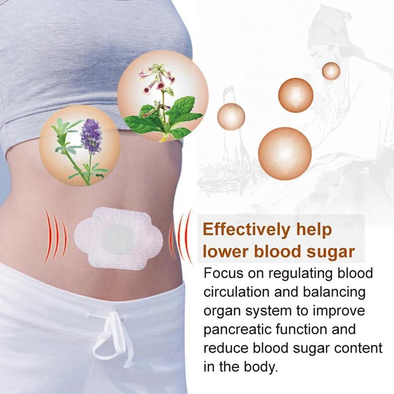 6 шт. пластырь для измерения уровня сахара в крови