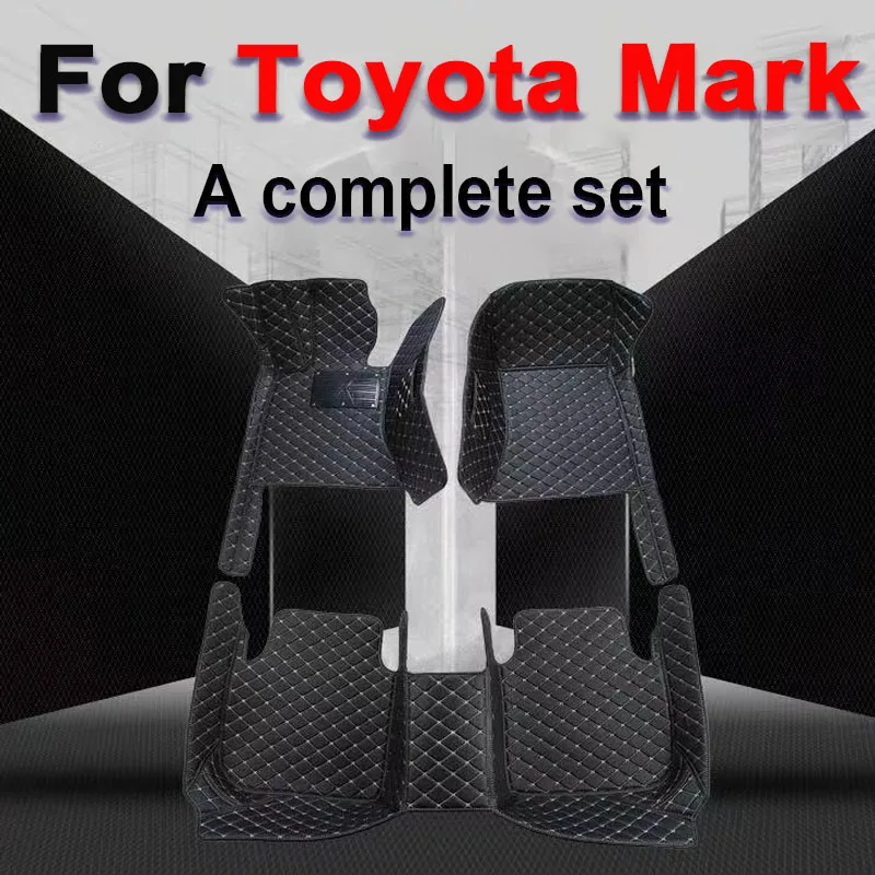 

Car Floor Mats For Toyota Mark X X130 2010-~2019 Luxury Leather Mat Carpets Rugs Interior Parts Car Accessories 2011 2012 2013