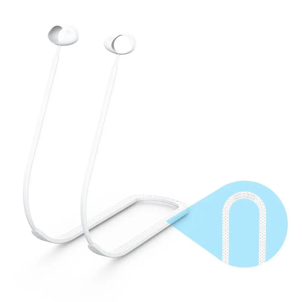 

Soft Silicone Anti Lost Strap Headset Hanging Neck Rope for SAMSUNG Galaxy Buds Pro Wireless Earphones Lanyard Anti-Lost Strap