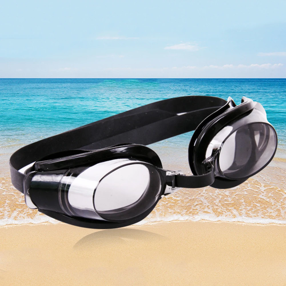 

Unisex Swimming Goggles HD Clear Waterproof Anti-fog Swim Glasses Anti-UV Men Women Eyeglasses Sports Swimwear with Ear Plugs