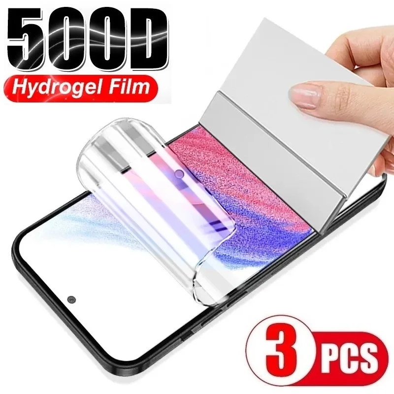 

Protective Hydrogel Film for Samsung Galaxy A54 A34 A73 A53 A33 A72 A52 A71 A51 A70 A50 (Not Glass) Screen Protector Film Foil