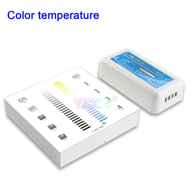 Контроллер светодиодной ленты 2 4G светодиодный диммер/CT/RGB/RGBW 86 набор сенсорной