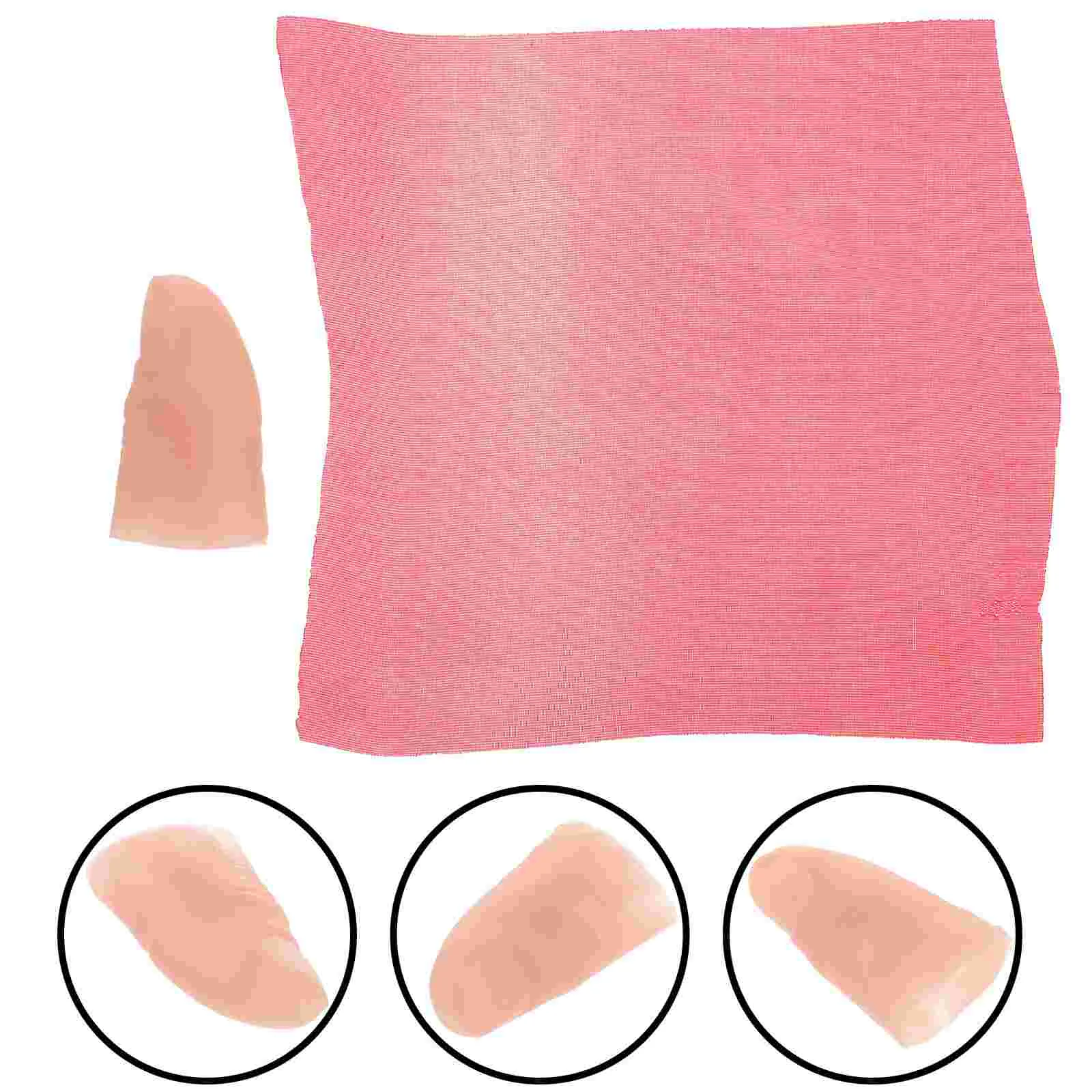 

Thumb Tips Trick Props Disappearing Fingers Close Trick for Party Show 2pcs