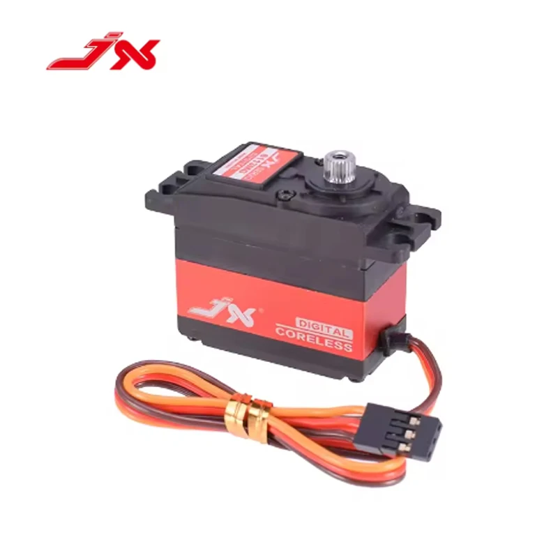 Фото JX RC Servo PDI-6113MG 13 кг 0,103 с высоким крутящим моментом, металлическая шестерня, бессердечный стандартный цифровой сервопривод для радиоуправляемых самолетов, детали самолетов №4
