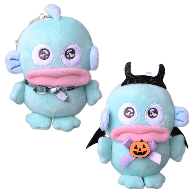 

14 см аниме кавайная Хэллоуин серия Hangyodon плюшевая игрушка кулон Милые Мультяшные животные мягкая плюшевая кукла брелок подарок для детей