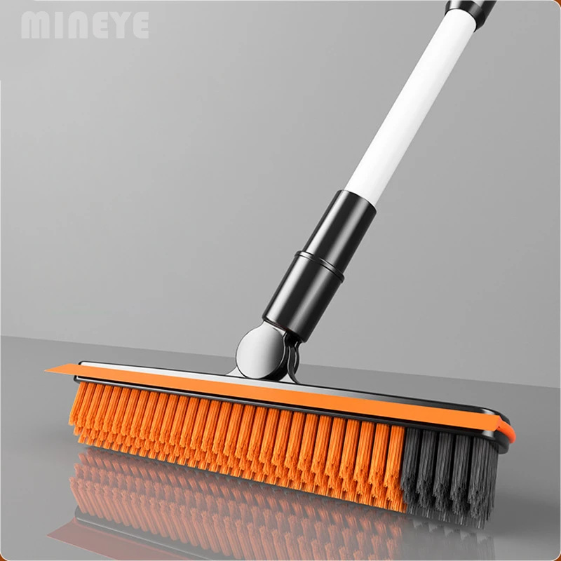 

Kitchen Bathroom Floor Tiles Cleaning Brush Scalable Long Handle Window Glass Scourer Nooks and Crannies Deep Cleaning Tools