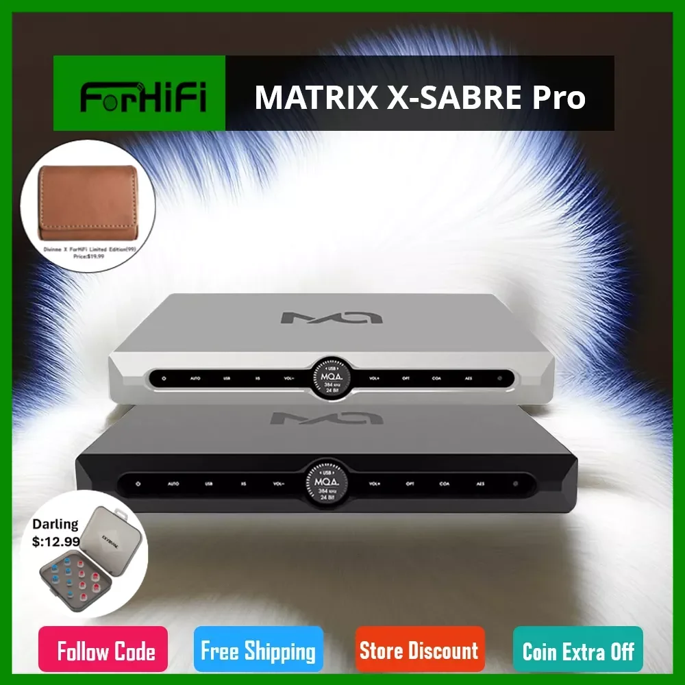 

MATRIX X-SABRE Pro MQA XSP Master Digital Audio Hifi Music DAC DSD Decorder