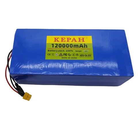 ❕ ✅ Литиевый аккумулятор 48 В 120 Ач 13s6p для моторизованного скутера Citycoco 120000 мАч 2000 Вт со встроенным 50 А BMS 1% новый оригинальный 🎡 🛒