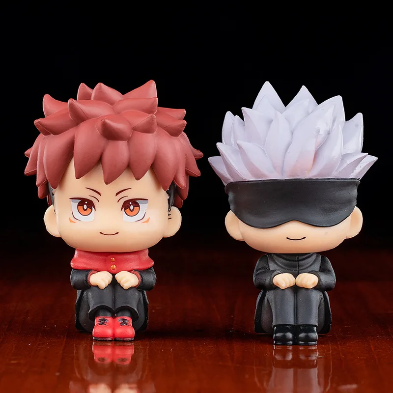 

10CM Anime Jujutsu Kaisen Action Figure Gojo Satoru Yuji Itadori Adult Children Toy Japan Manga Kids Cartoon Gift Ornament Doll