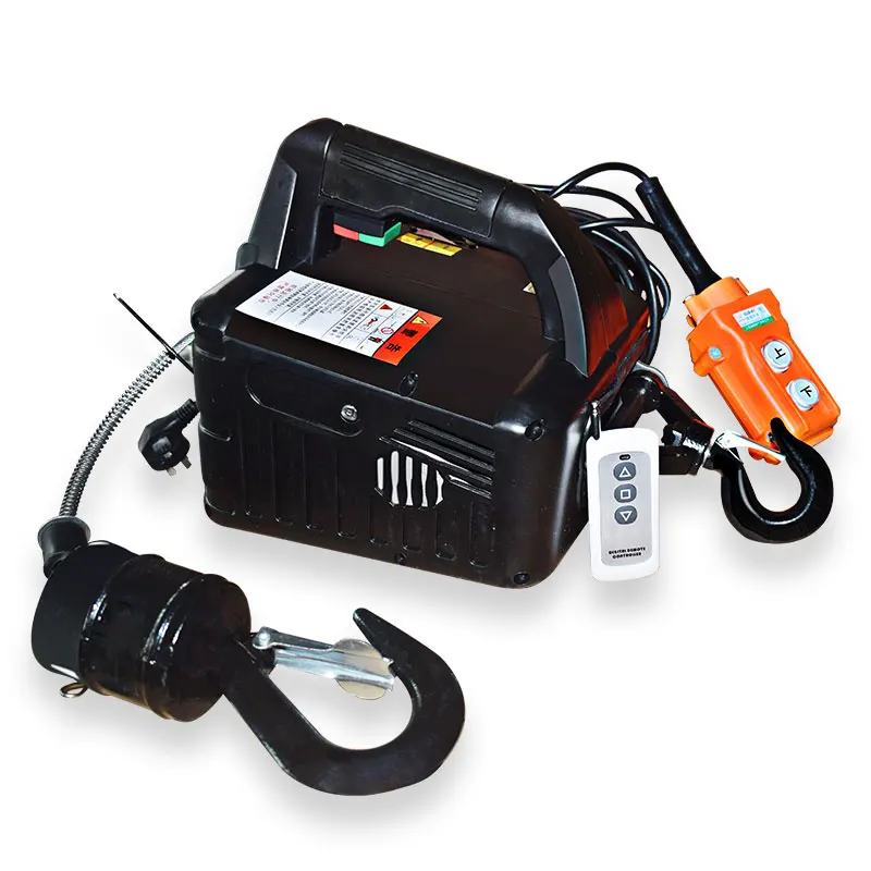 Миниатюрный Электрический подъемник 220 В домашний маленький кран с