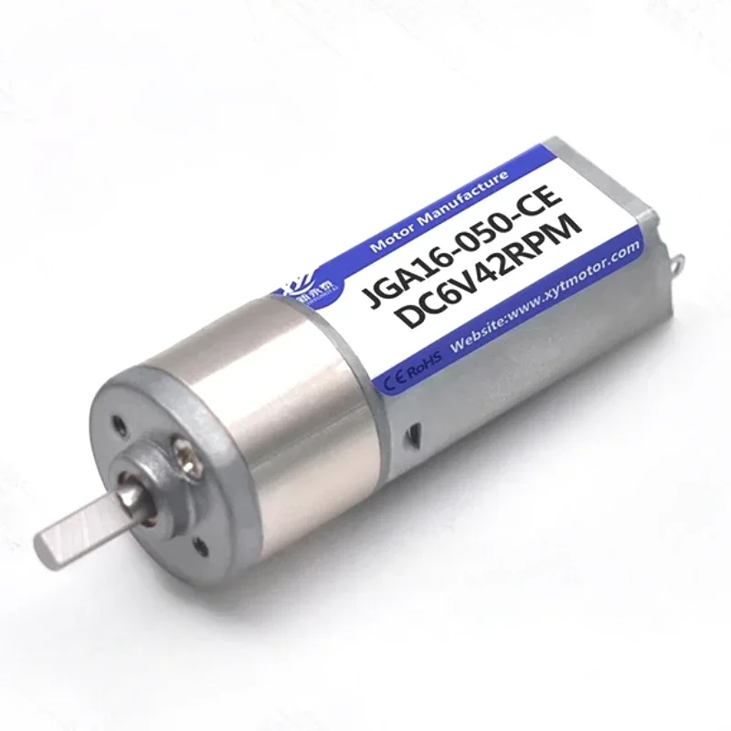 JGA16-050 высокий крутящий момент 16 мм электродвигатель постоянного тока 6 в 12 В