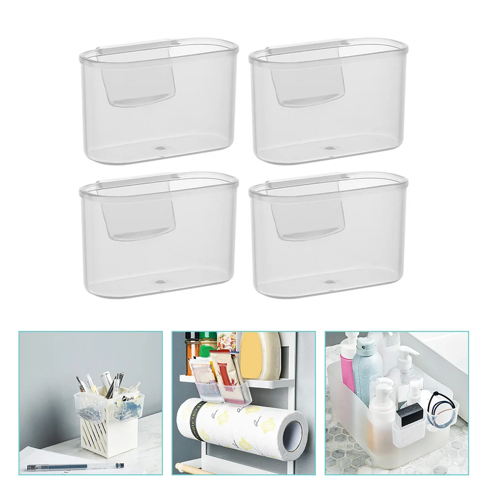 

Organizer Fridge Door Storage Food Refrigerator Side Bin Rack Shelf Bag Bins Box Container Kitchen Seasoning Tea Snack Hanging
