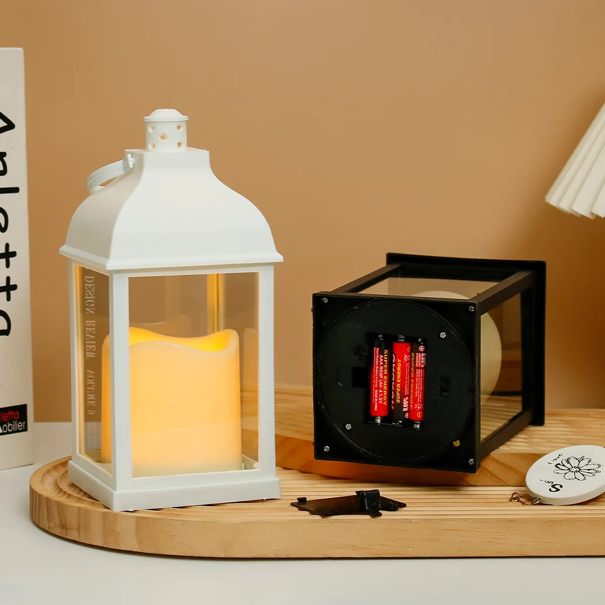 2 шт. скандинавские винтажные лампы-свечи