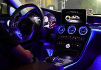 auto atmosphere led lighting system car led lighting system car for mercedes benz w205 3 colors lights