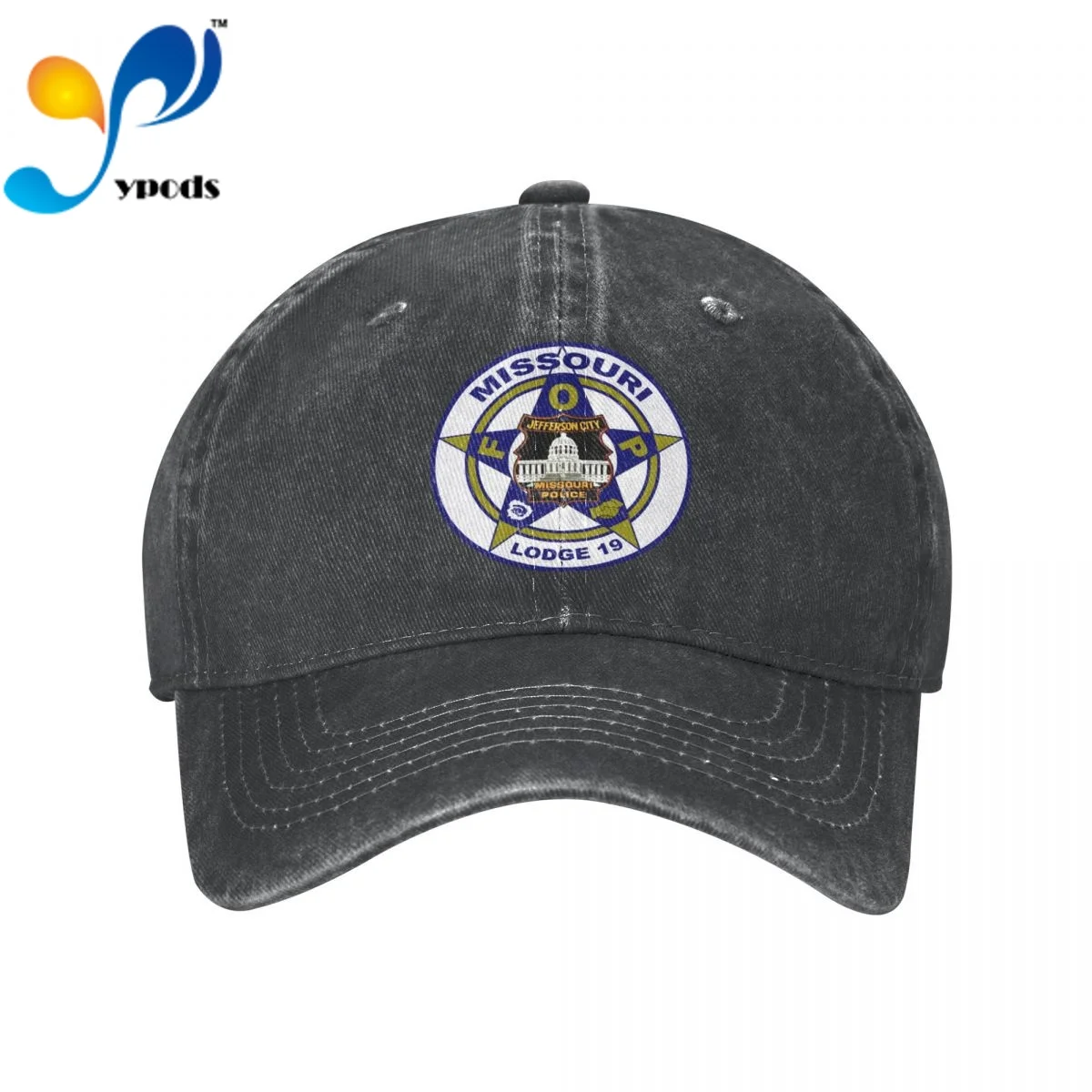 

Missouri Fop.gif Denim Baseball cap Snapback Hats Autumn Summer Hat for Men Women Caps Casquette hats