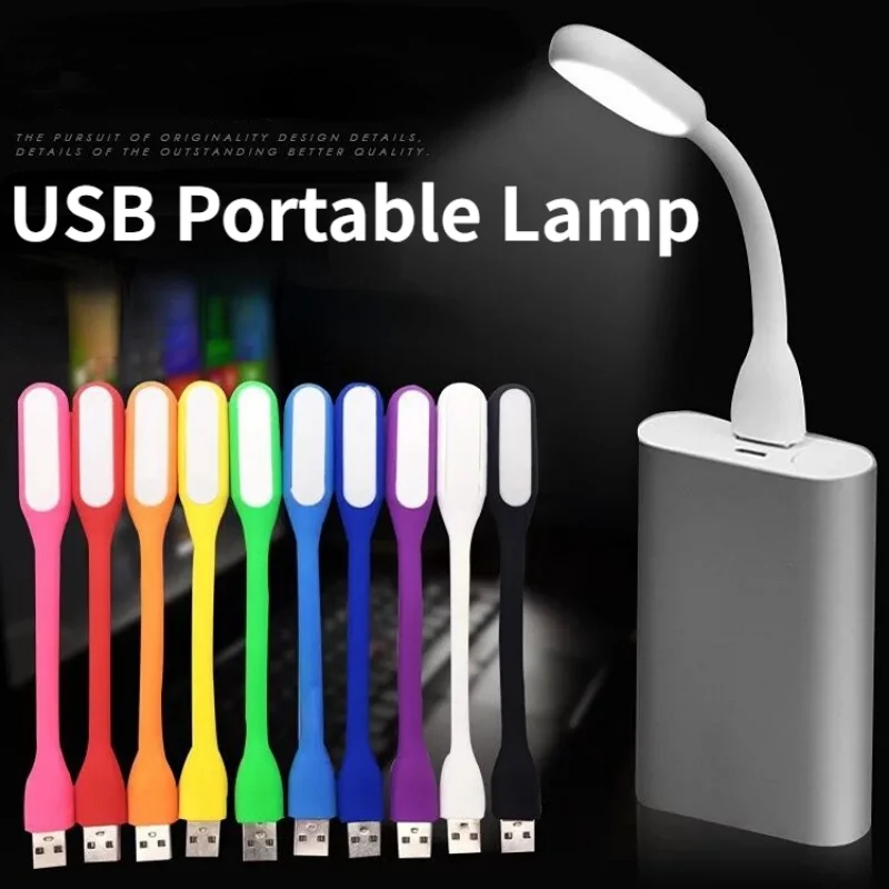 Portable USB LED Mini Book Light Reading Light For Computer 
