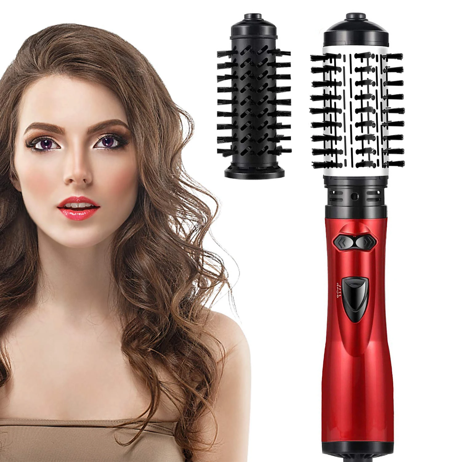 

Hair Dryer Comb Rotating Hot Air Brush Professional Blow Dryer Hairdryer Multifunctional Hair Straightener Comb Curling Brush