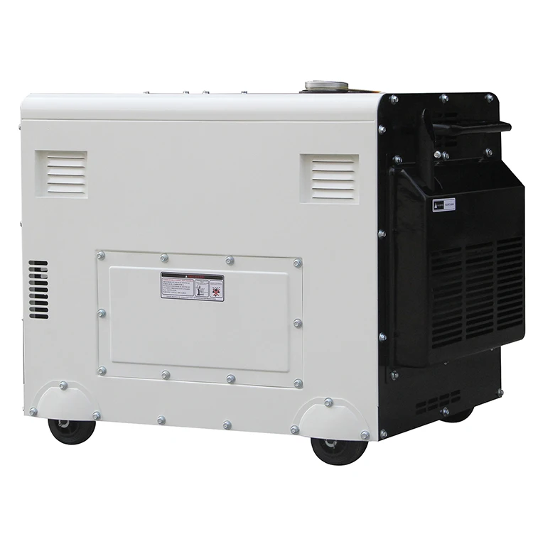 JAVarns 5 кВт бесшумный генератор для домашнего использования дизельный с воздушным