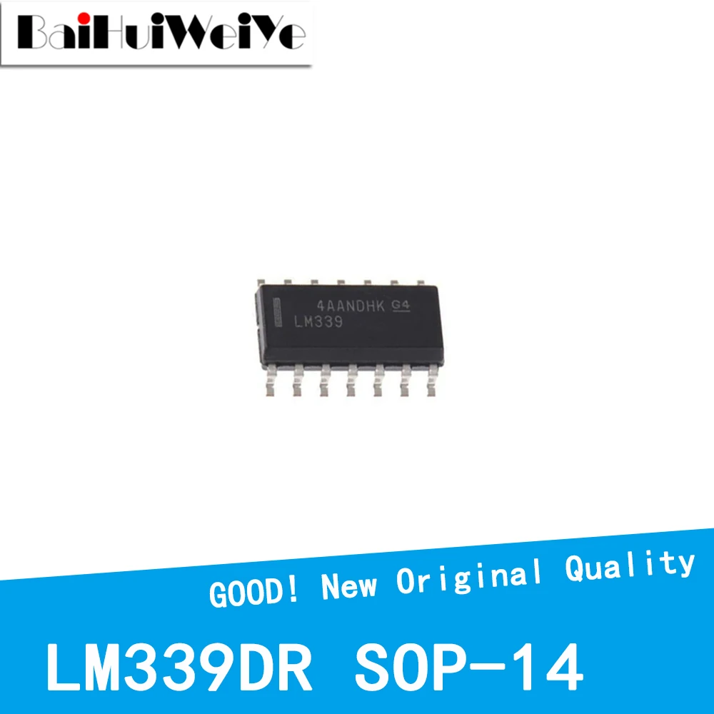 

10PCS/LOT LM339DR LM339 LM339DT LM339DR2G 339DR Amplifier Crcuit SMD SOP-14 New Good Quality Chipset