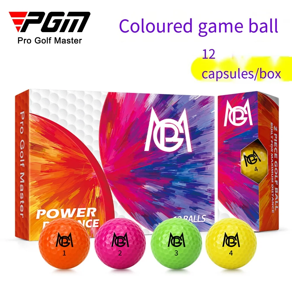 S Double-layer Color Practice Ball Golf Sports Entertainment Supplies Outdoor Golf Practice Balls