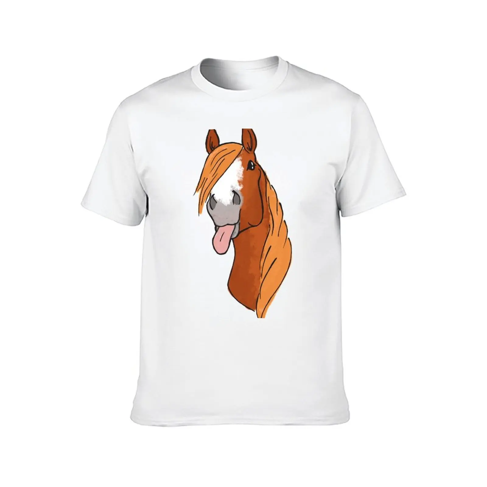 Фото Футболка Sassy Mare, мужская футболка, хлопковые мужские футболки, футболка с рисунком №2