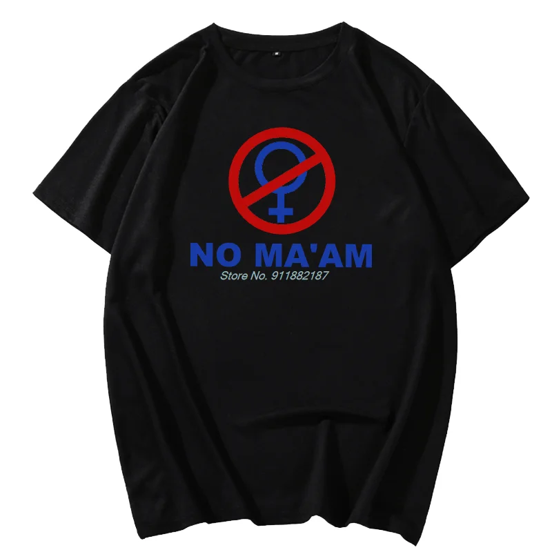 

Married With Children TV Show Al Bundy's No Ma'am Organization graphic t shirts Oversized t-shirt Summer Harajuku Streetwear