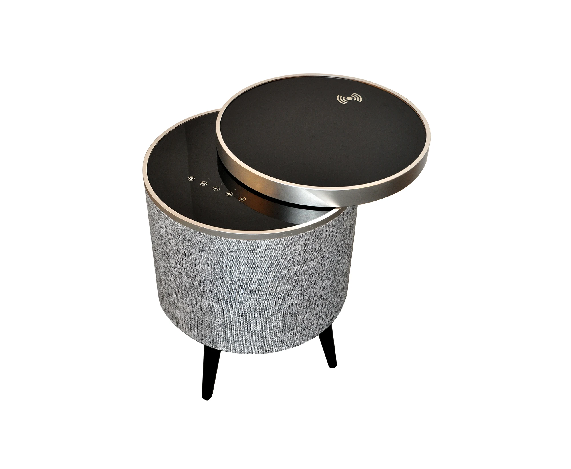 

Smart home furniture with QI wireless charger and TWS