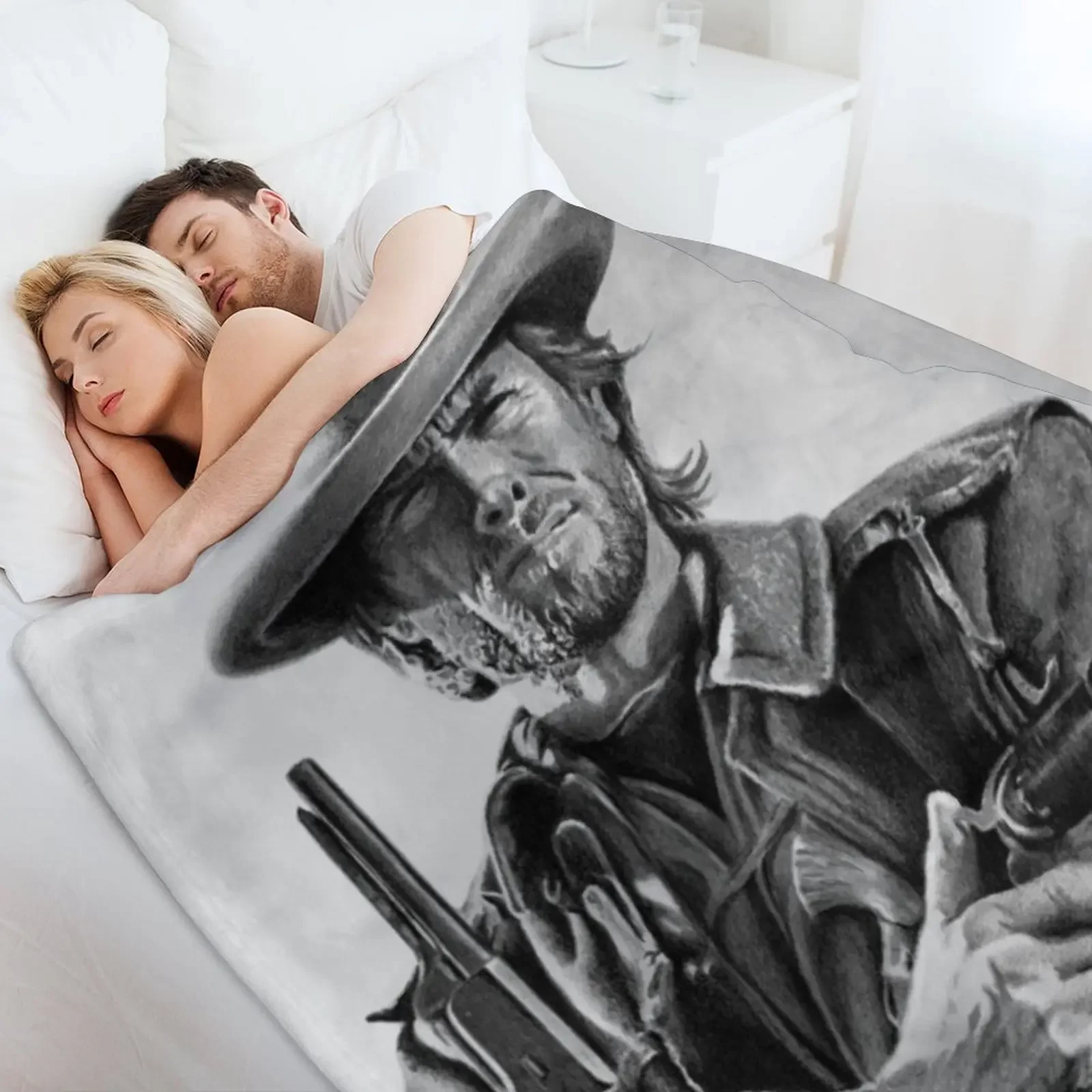 Plush одеяло Клинт Иствуд Хосе Уэльс