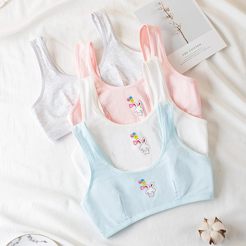 

Спортивное нижнее белье для девочек, жилет для развития, женский жилет для учеников начальной школы, женский бюстгальтер для девочек, нижне...