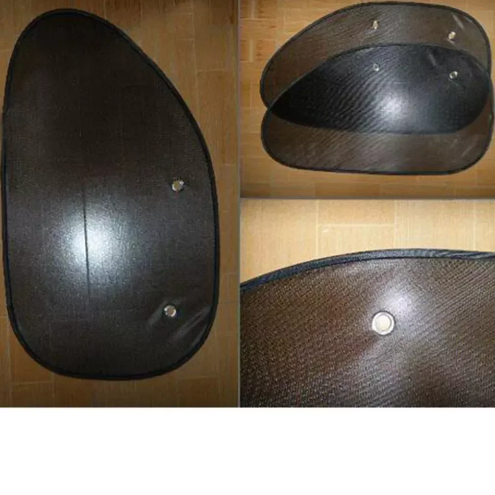 

pair Rear window gauze oblique block pair installed car shading sunshade oblique block